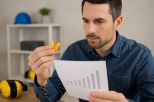 Como escolher protetor auricular com base no nível de atenuação NRRsf ideal