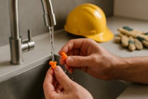 Passo a passo para higienizar e conservar seu protetor auricular reutilizável